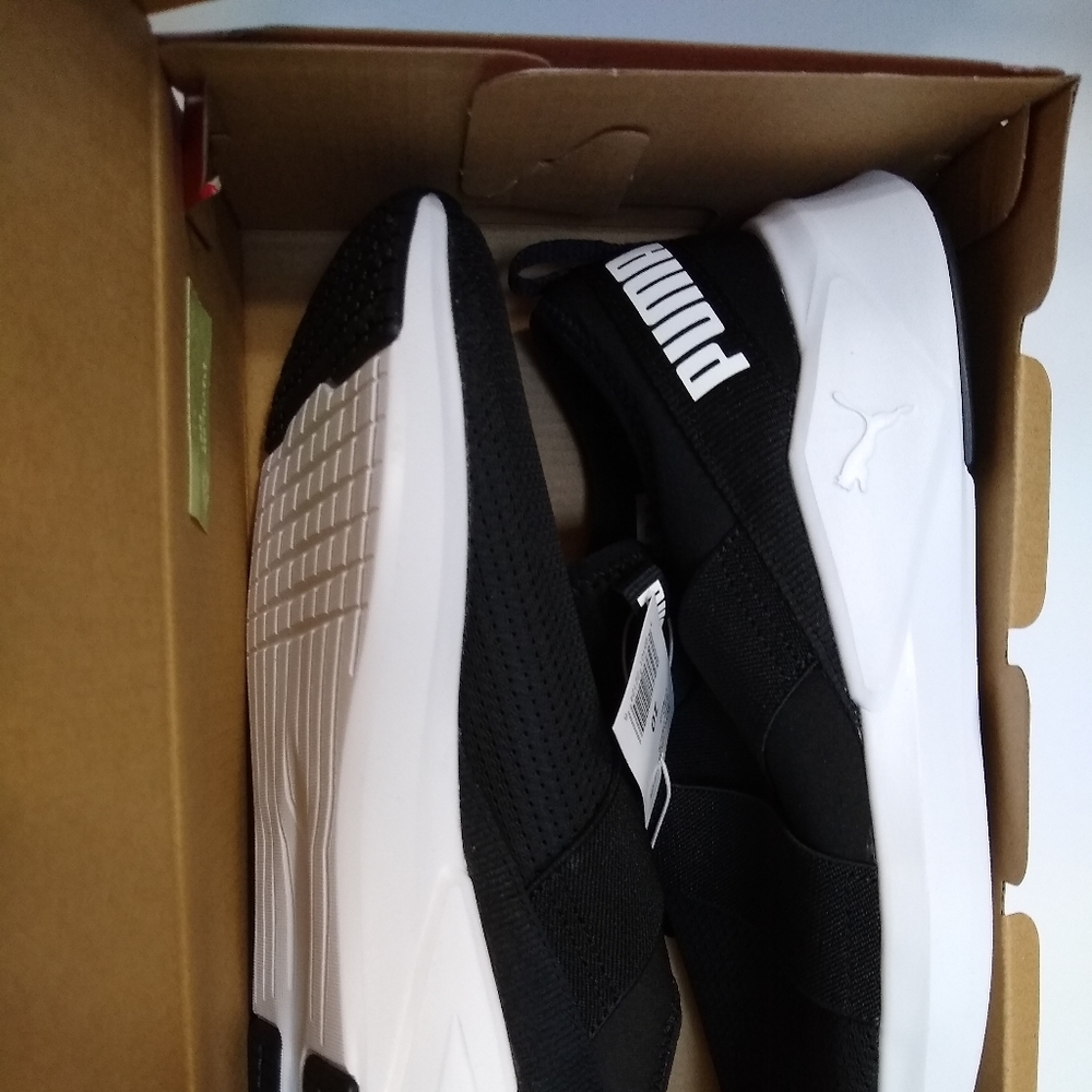 Puma Women's Black Chroma Slip on Shoe - Picture 7 of 7